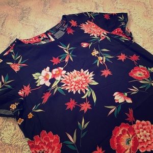 Cute light summer dress with flowers